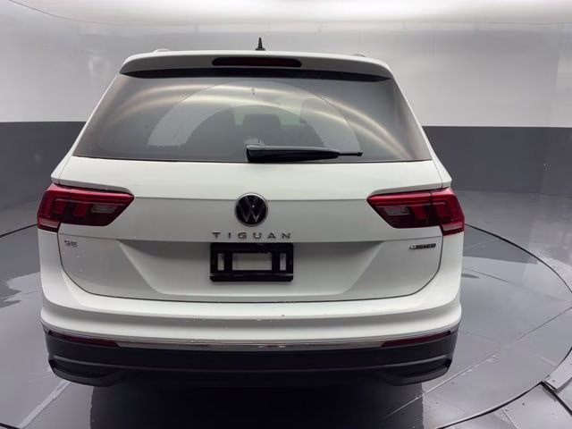 2024 White Volkswagen Tiguan 2.0T SE AWD SUV