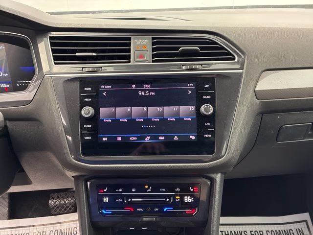 2024 White Volkswagen Tiguan 2.0T SE AWD SUV