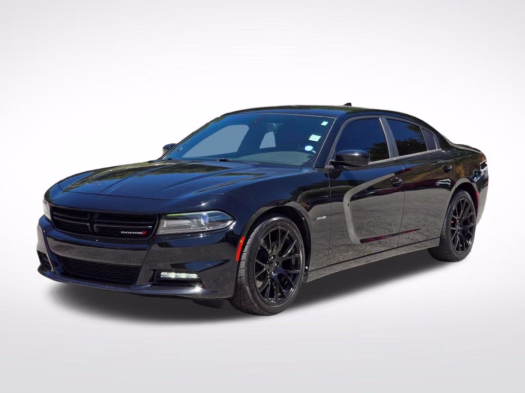2018 Pitch Black Clearcoat Dodge Charger R/T RWD Sedan