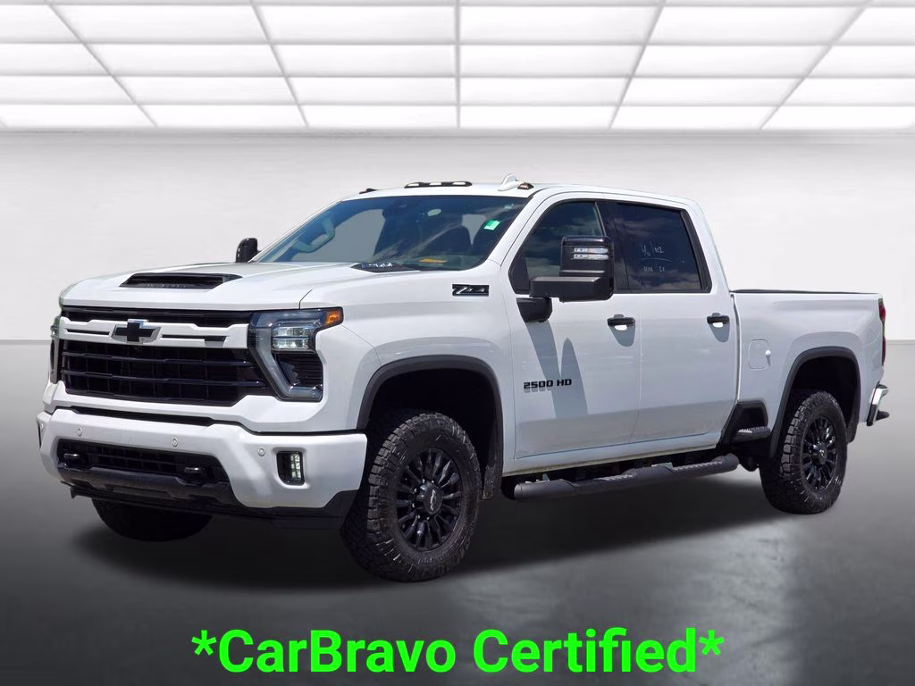 2024 Summit White Chevrolet Silverado 2500HD LTZ 4X4 Truck