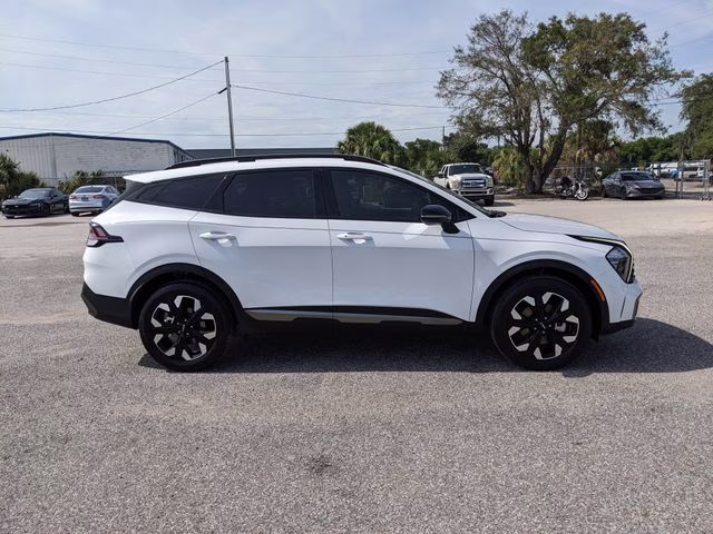 2023 Glacial White Pearl Kia Sportage X-Line AWD SUV