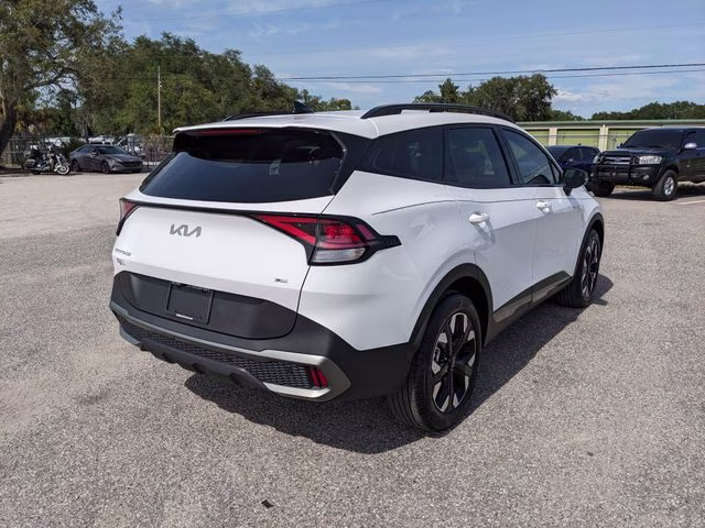 2023 Glacial White Pearl Kia Sportage X-Line AWD SUV