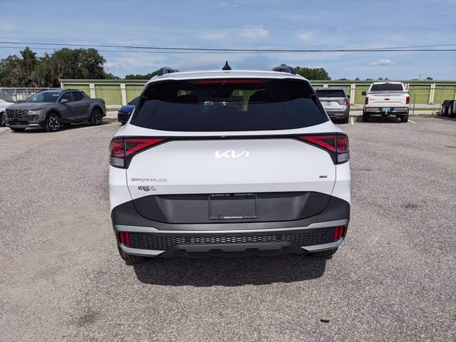 2023 Glacial White Pearl Kia Sportage X-Line AWD SUV