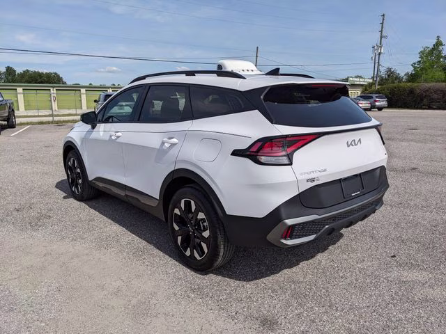 2023 Glacial White Pearl Kia Sportage X-Line AWD SUV