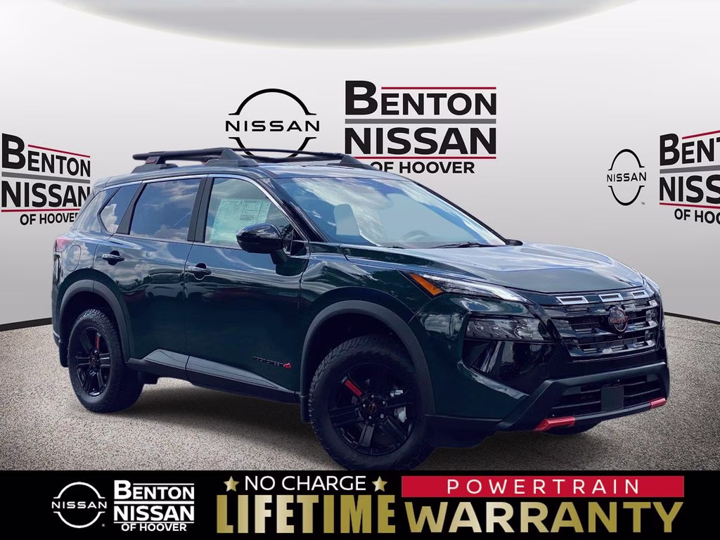 2026 Obsidian Green Nissan Rogue Rock Creek AWD SUV
