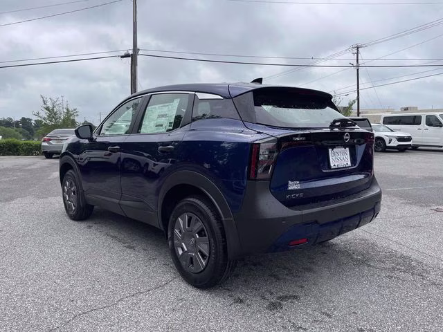 2026 Deep Blue Pearl Nissan Kicks S FWD SUV