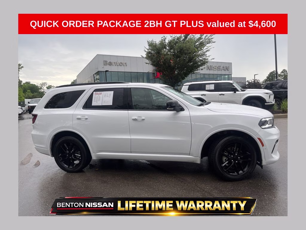 2026 White Knuckle Clearcoat Dodge Durango GT Plus AWD SUV