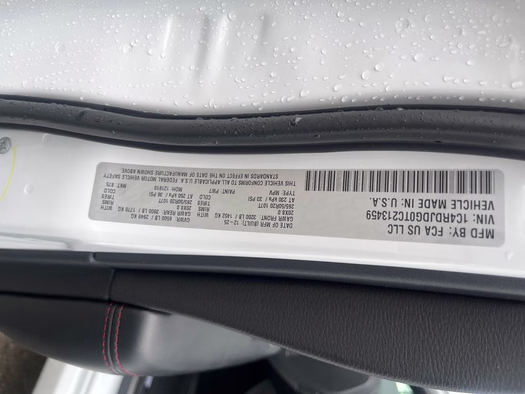 2026 White Knuckle Clearcoat Dodge Durango GT Plus AWD SUV