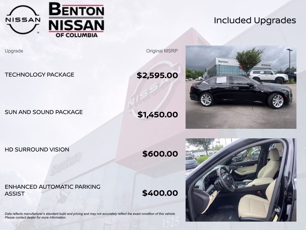 2025 Black Raven Cadillac CT5 Premium Luxury RWD Sedan