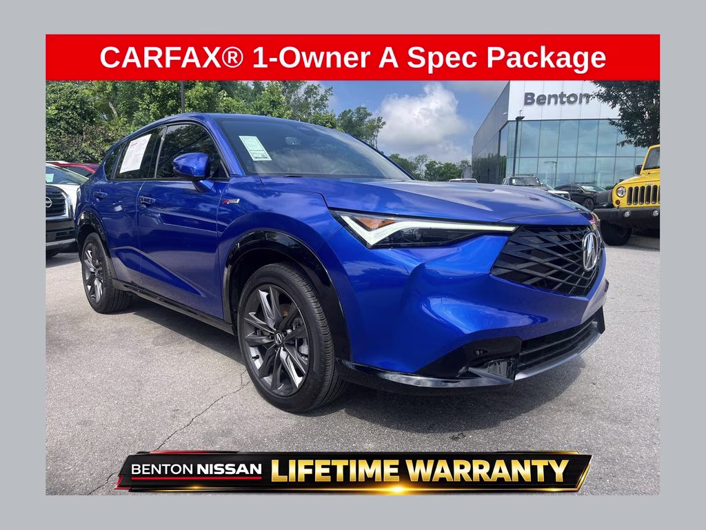 2025 Blue Acura ADX A-Spec Package FWD SUV