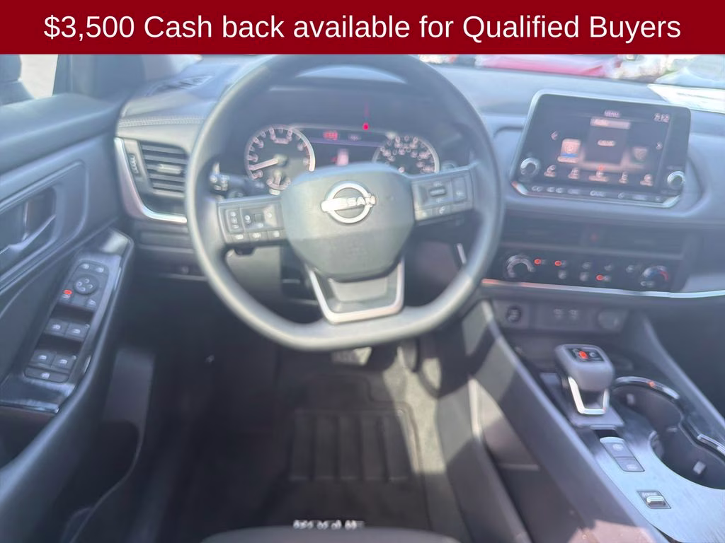 2026 Gun Metallic Nissan Rogue S FWD SUV