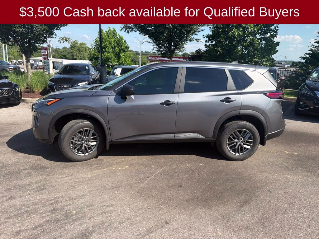 2026 Gun Metallic Nissan Rogue S FWD SUV