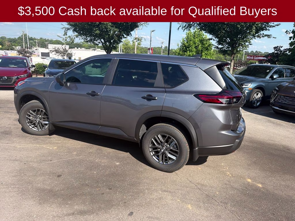2026 Gun Metallic Nissan Rogue S FWD SUV