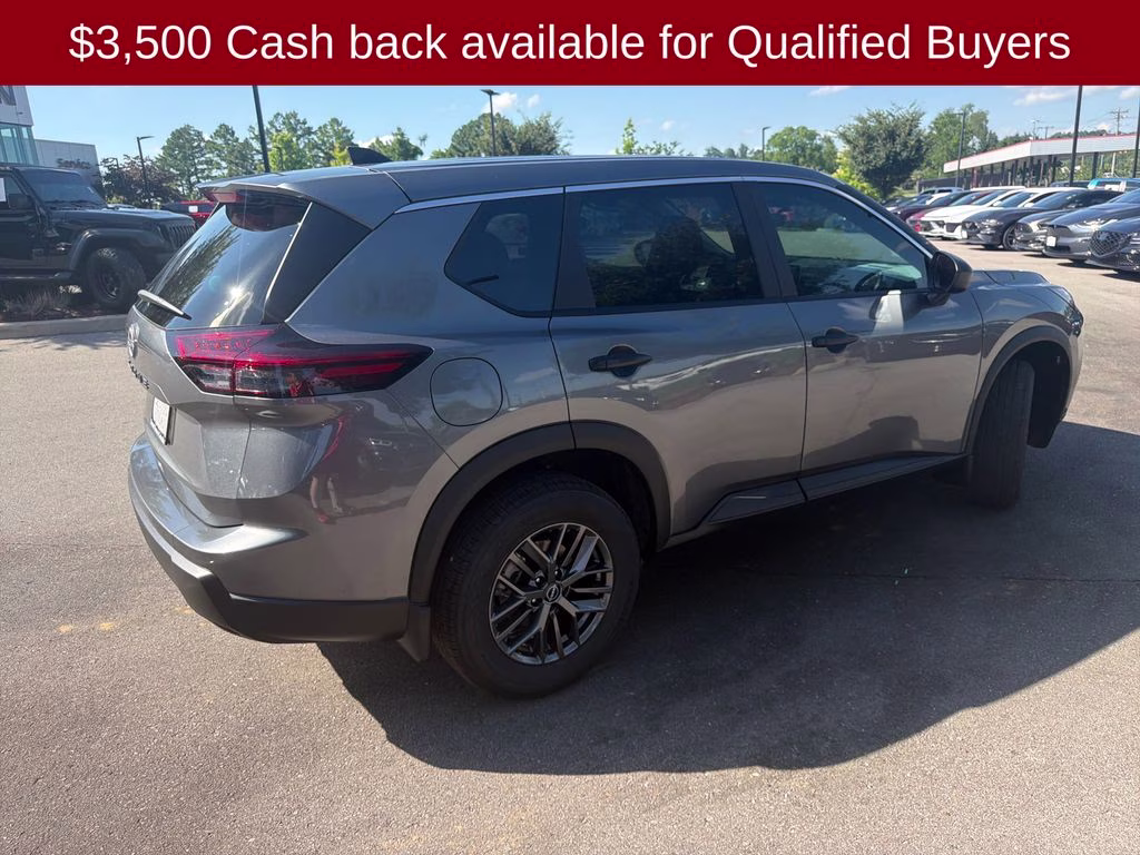 2026 Gun Metallic Nissan Rogue S FWD SUV