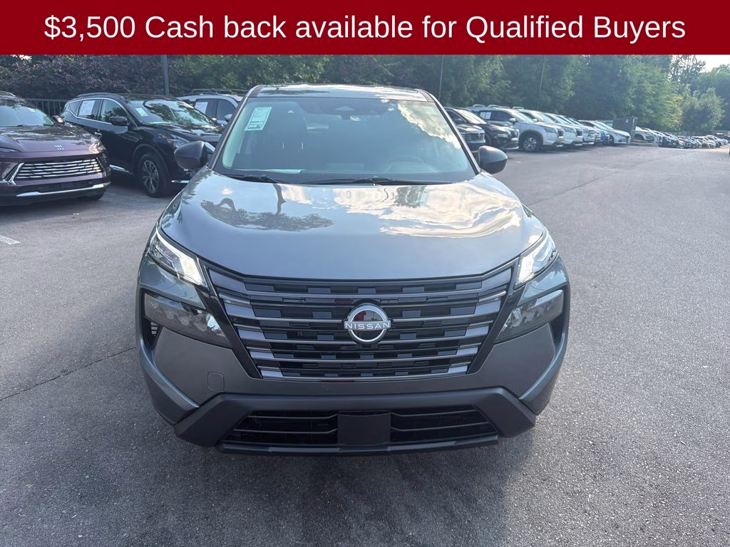 2026 Gun Metallic Nissan Rogue S FWD SUV