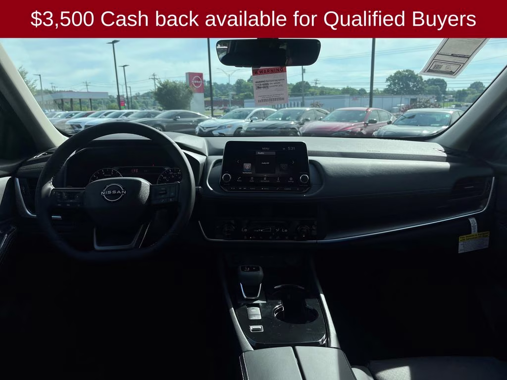 2026 Boulder Gray Pearl Nissan Rogue Dark Armor FWD SUV