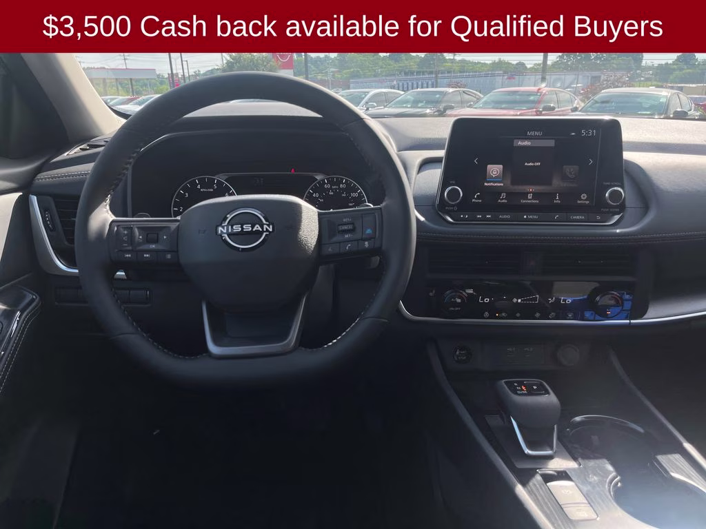 2026 Boulder Gray Pearl Nissan Rogue Dark Armor FWD SUV