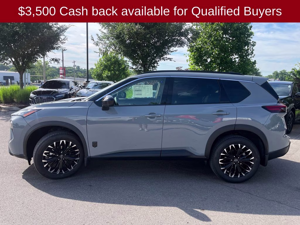 2026 Boulder Gray Pearl Nissan Rogue Dark Armor FWD SUV
