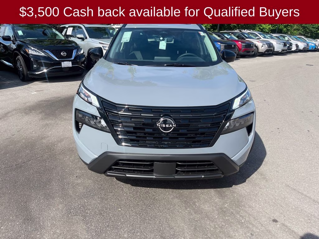 2026 Boulder Gray Pearl Nissan Rogue Dark Armor FWD SUV
