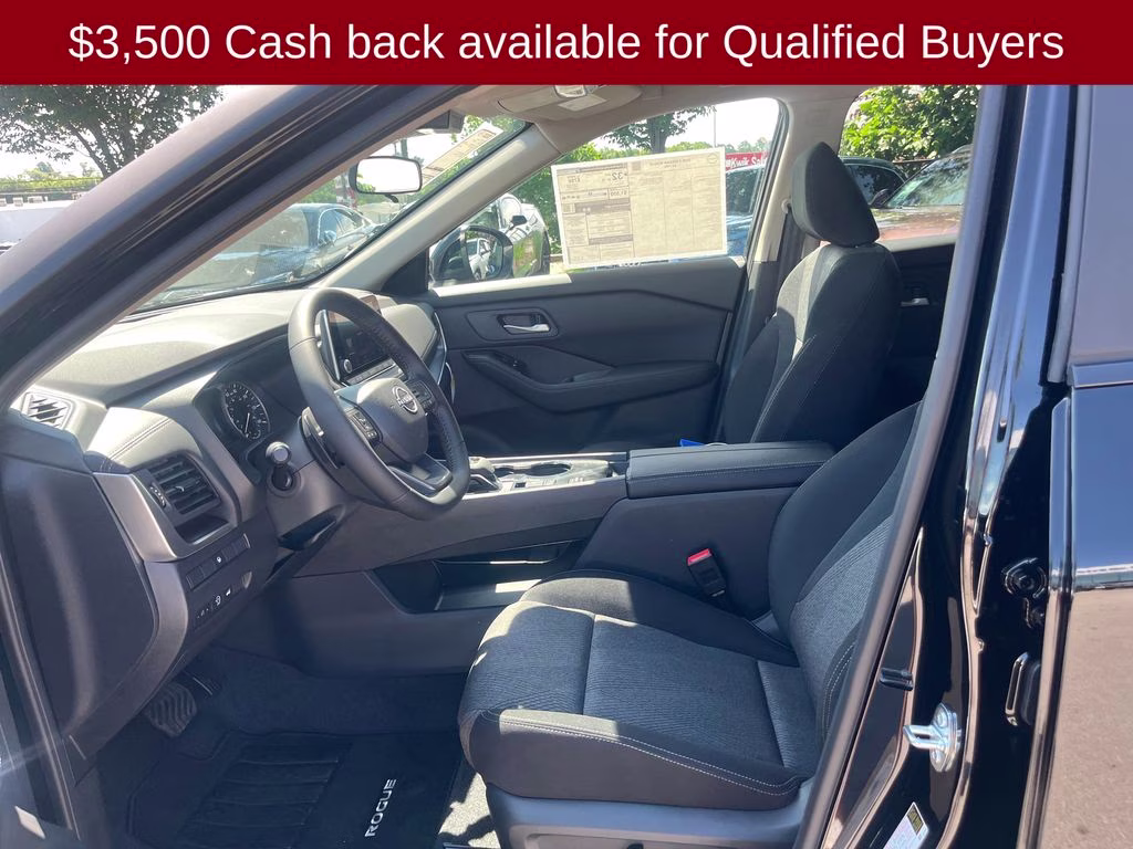 2026 Super Black Nissan Rogue SV FWD SUV