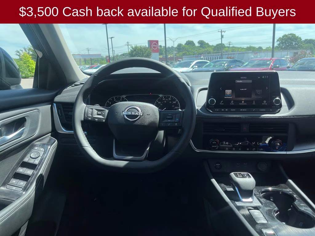 2026 Super Black Nissan Rogue SV FWD SUV