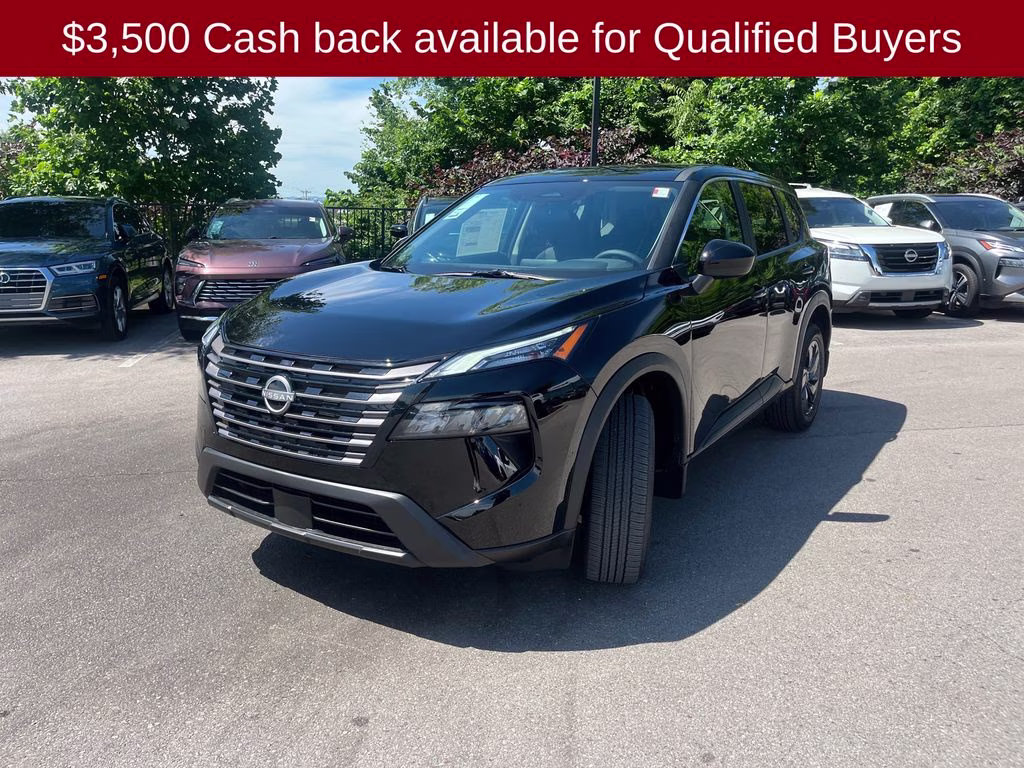 2026 Super Black Nissan Rogue SV FWD SUV