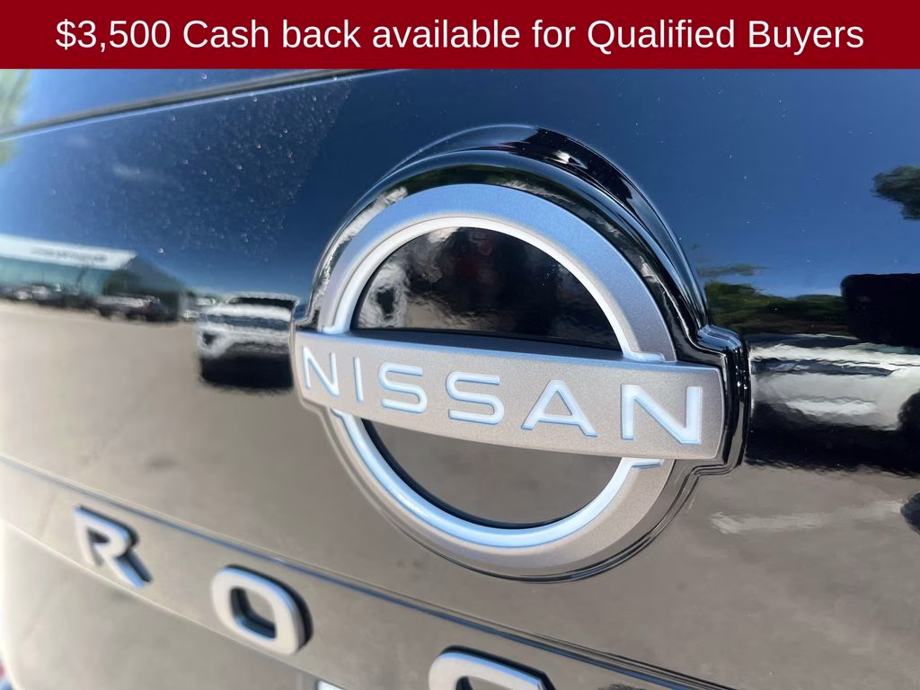 2026 Super Black Nissan Rogue SV FWD SUV
