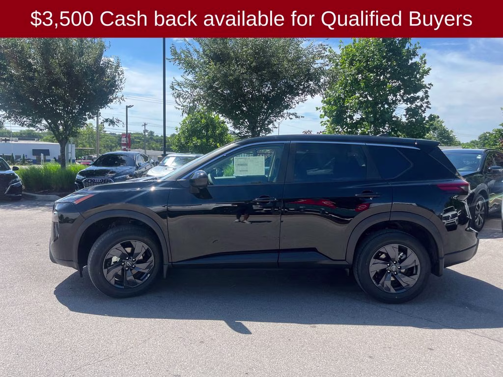 2026 Super Black Nissan Rogue SV FWD SUV