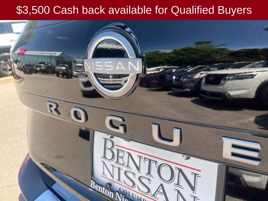 2026 Super Black Nissan Rogue SV FWD SUV