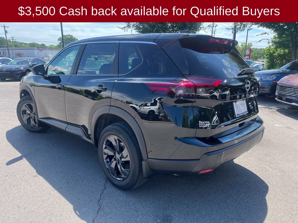 2026 Super Black Nissan Rogue SV FWD SUV