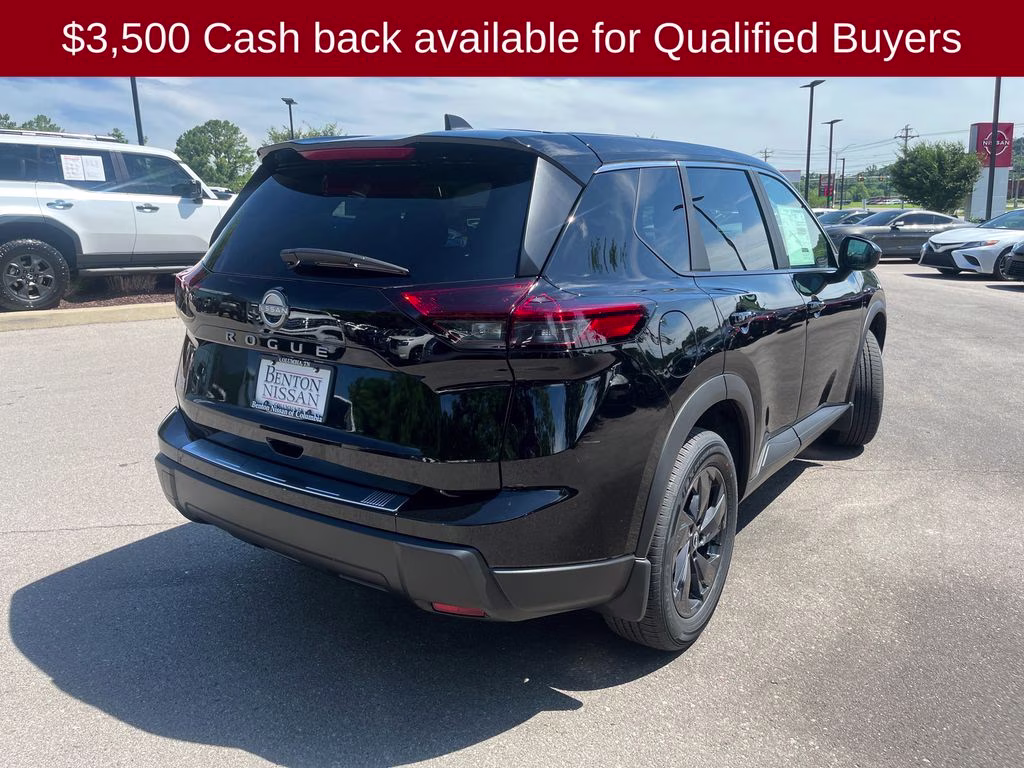 2026 Super Black Nissan Rogue SV FWD SUV