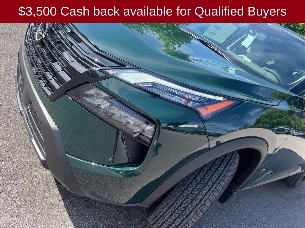 2026 Obsidian Green Nissan Rogue Dark Armor FWD SUV