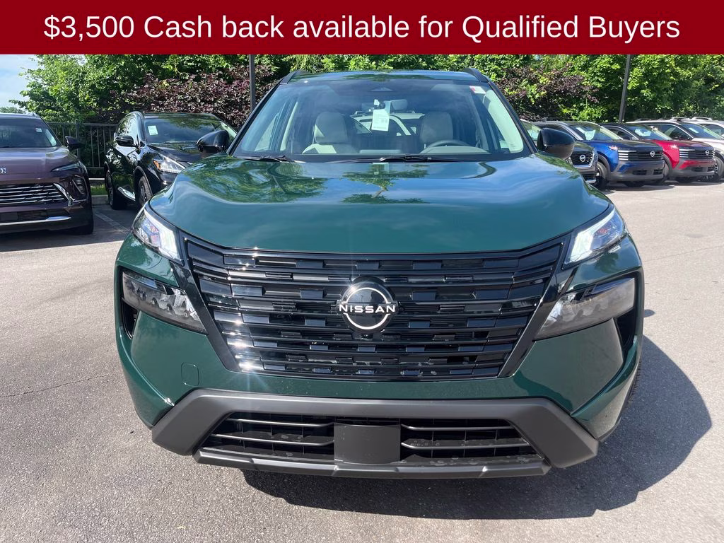 2026 Obsidian Green Nissan Rogue Dark Armor FWD SUV