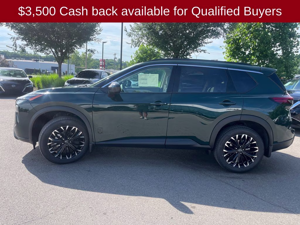 2026 Obsidian Green Nissan Rogue Dark Armor FWD SUV