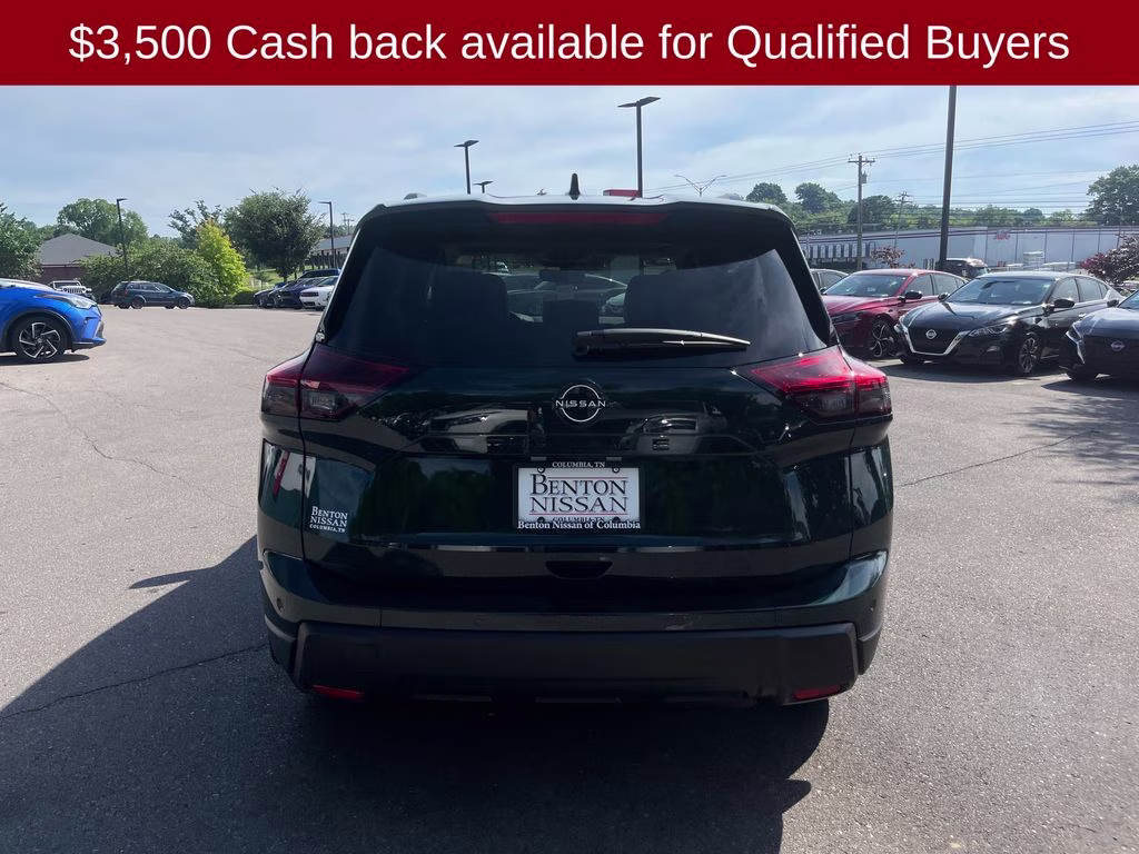 2026 Obsidian Green Nissan Rogue Dark Armor FWD SUV