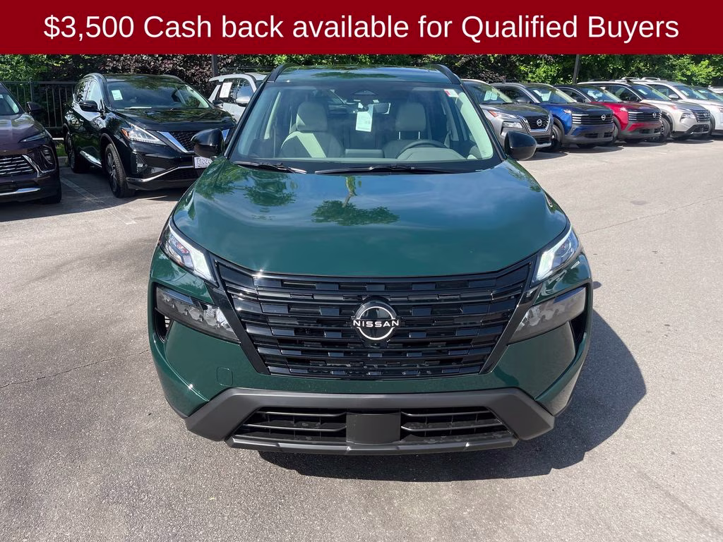 2026 Obsidian Green Nissan Rogue Dark Armor FWD SUV