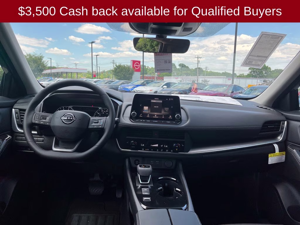 2026 Boulder Gray Pearl Nissan Rogue Dark Armor FWD SUV
