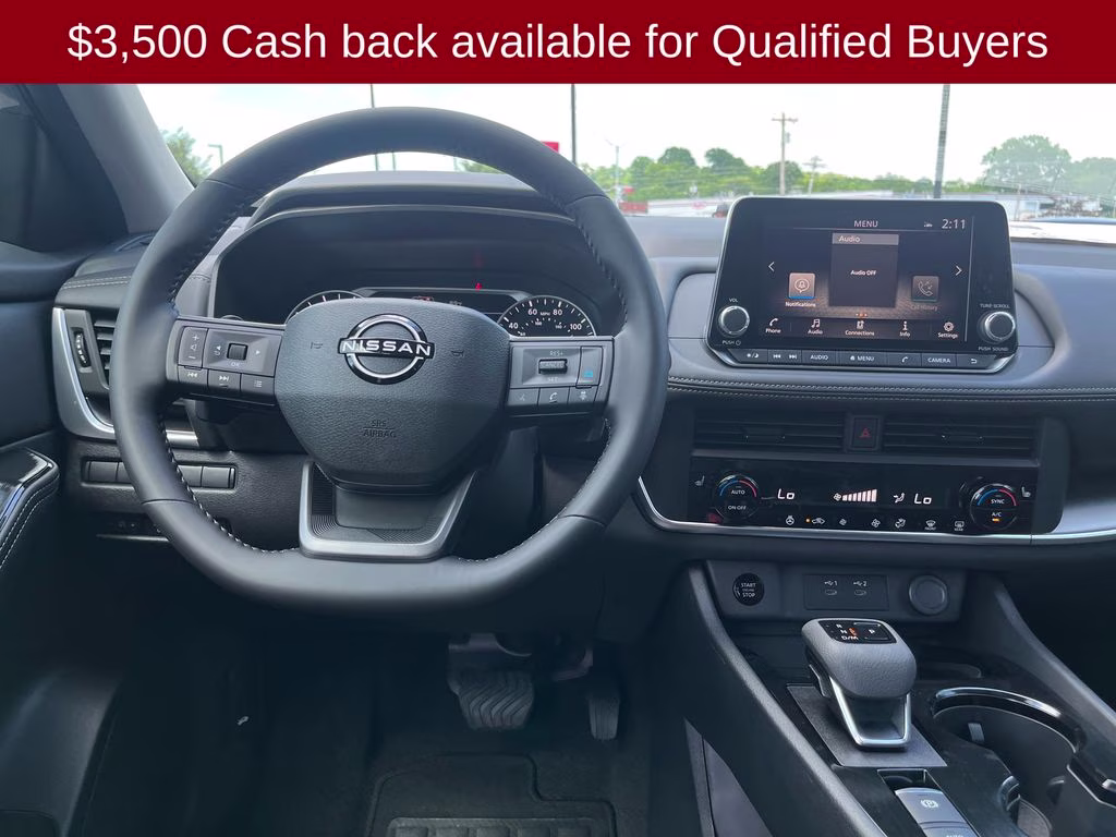 2026 Boulder Gray Pearl Nissan Rogue Dark Armor FWD SUV