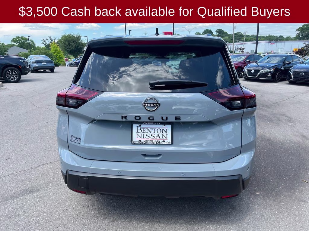 2026 Boulder Gray Pearl Nissan Rogue Dark Armor FWD SUV