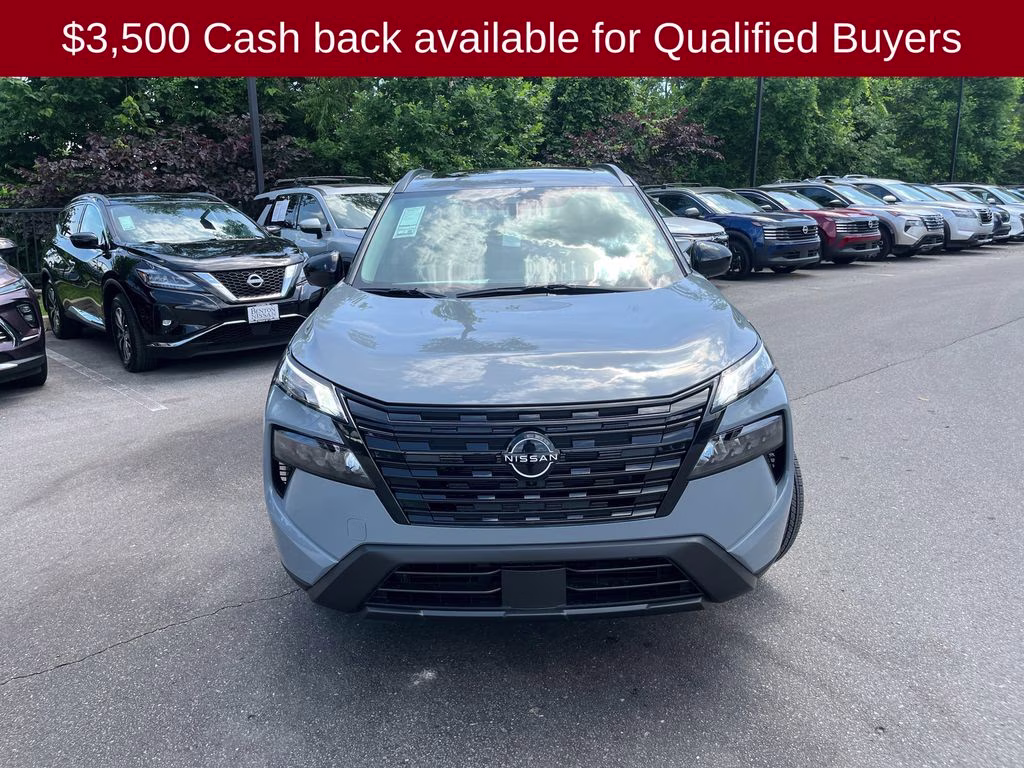 2026 Boulder Gray Pearl Nissan Rogue Dark Armor FWD SUV