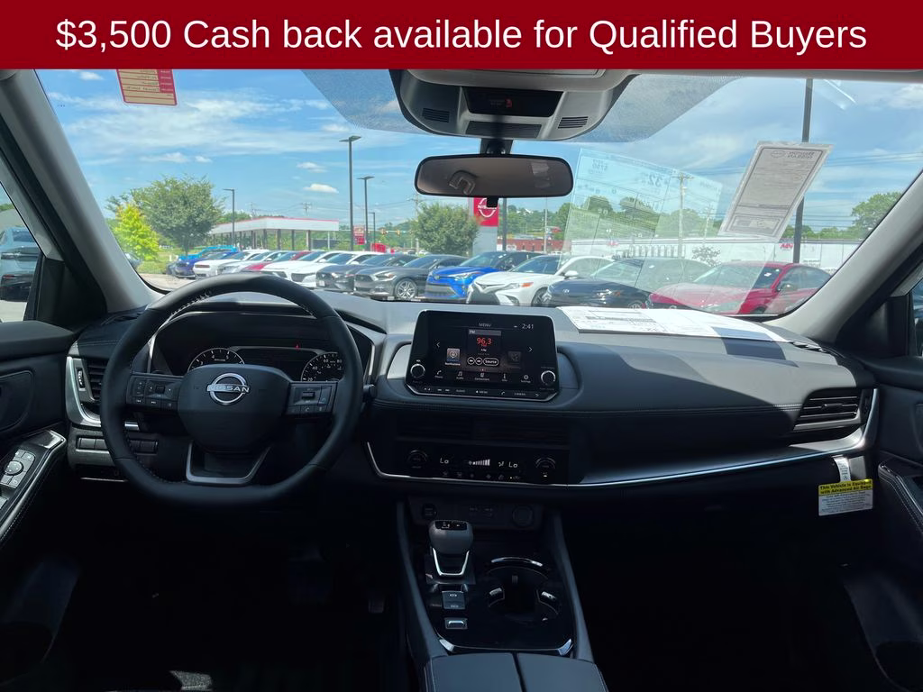 2026 Everest White Pearl Tricoat Nissan Rogue SV FWD SUV