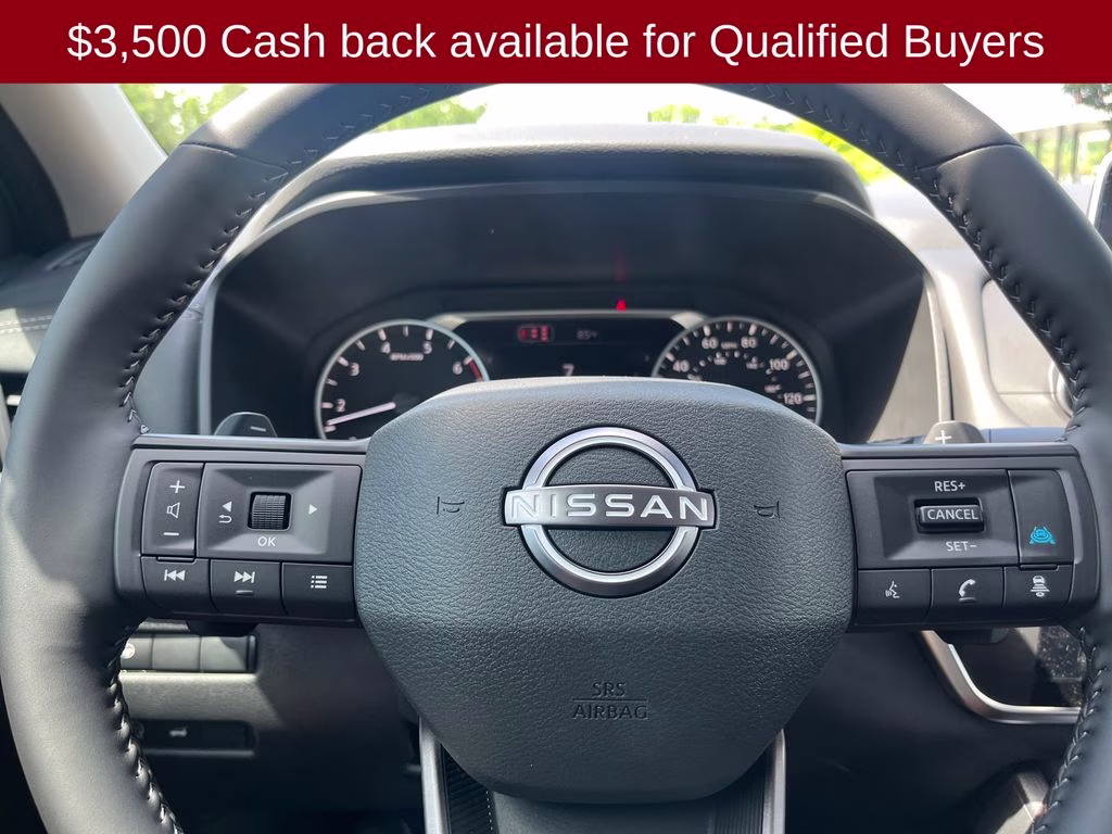 2026 Everest White Pearl Tricoat Nissan Rogue SV FWD SUV