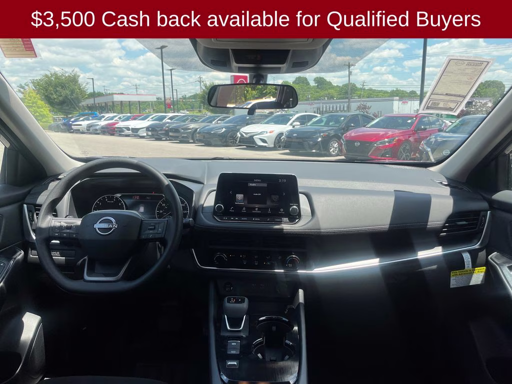 2026 Super Black Nissan Rogue SV AWD SUV