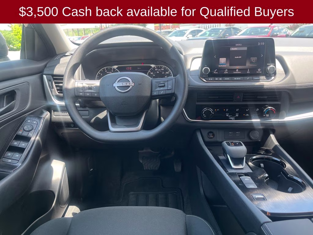 2026 Super Black Nissan Rogue SV AWD SUV