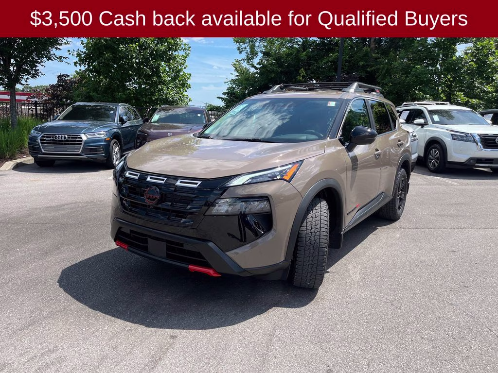 2026 Baja Storm Metallic Nissan Rogue Rock Creek AWD SUV