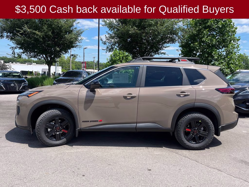 2026 Baja Storm Metallic Nissan Rogue Rock Creek AWD SUV