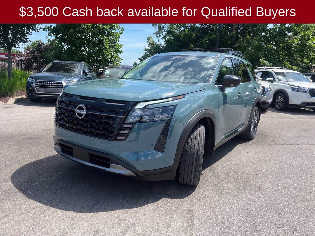 2026 Baltic Teal Nissan Pathfinder Platinum FWD SUV