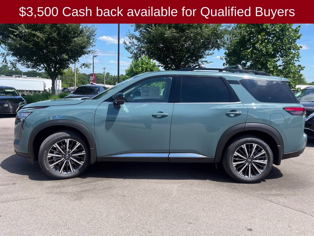 2026 Baltic Teal Nissan Pathfinder Platinum FWD SUV