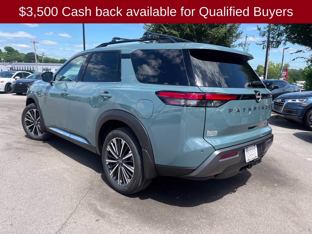 2026 Baltic Teal Nissan Pathfinder Platinum FWD SUV