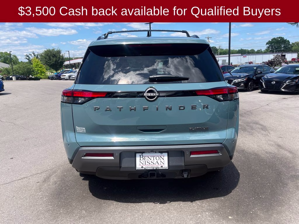 2026 Baltic Teal Nissan Pathfinder Platinum FWD SUV